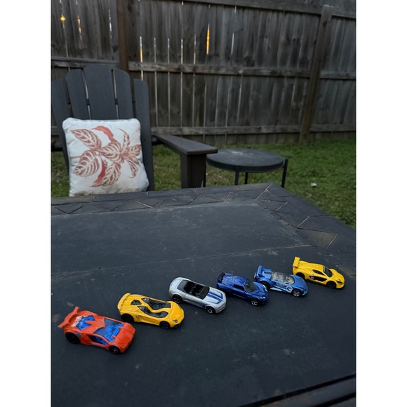 Hot Wheels Matchbox Diecast Car Lot Lamborghini Camaro Lotus Exige 6pc 1:64